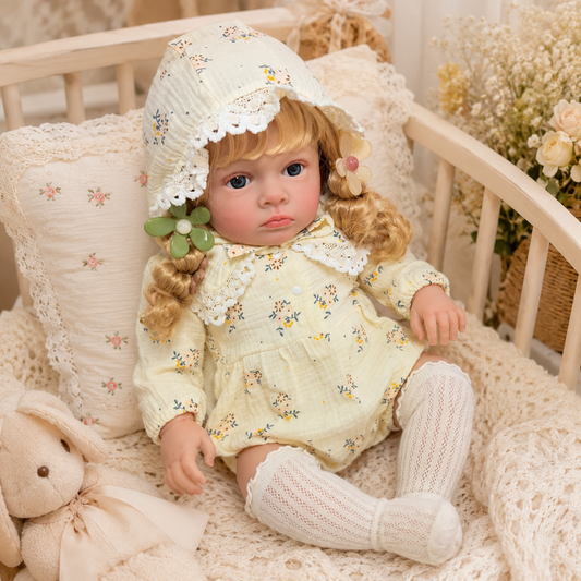 MiraBabe Lottie 20" Lifelike Reborn Baby Doll – Soft Viny Body