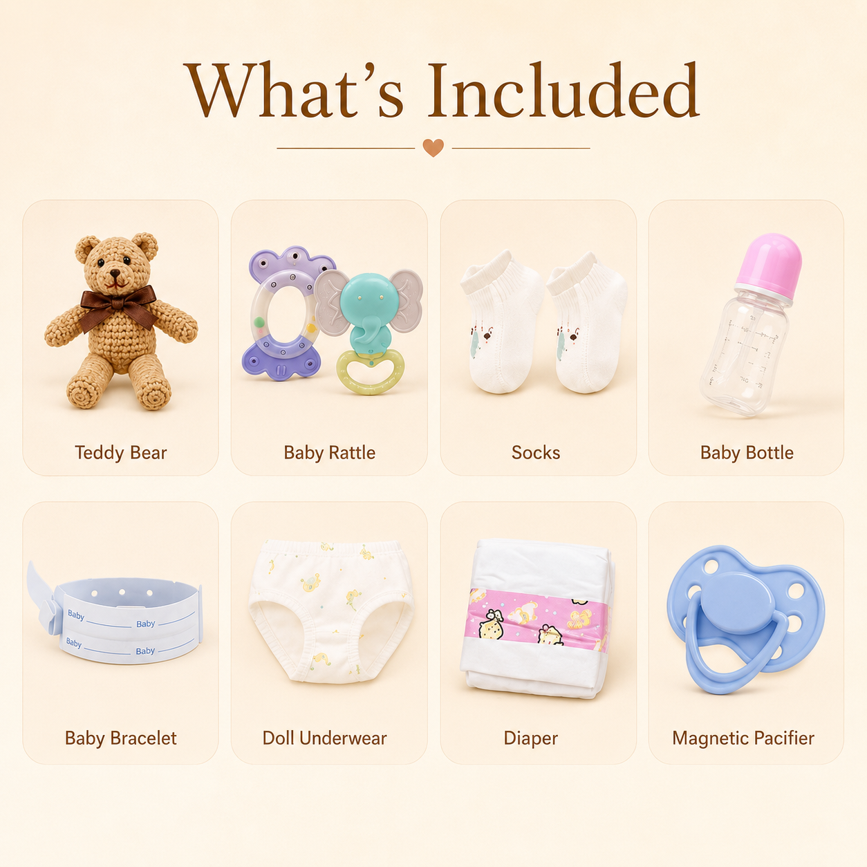 Ava 20" LifelikeRebornBabyDoll