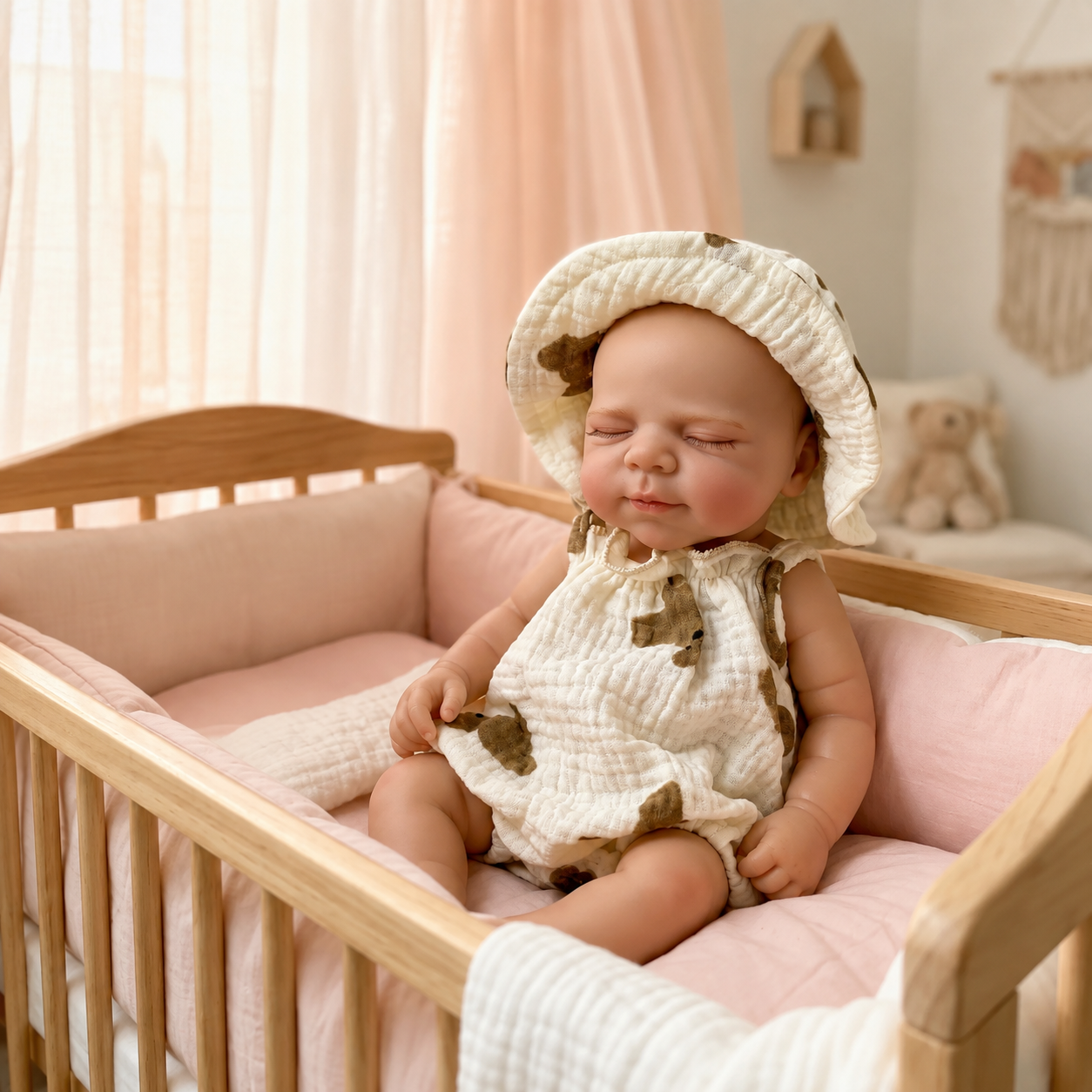 MiraBabe Molly 12" Full Silicone Reborn Baby Doll