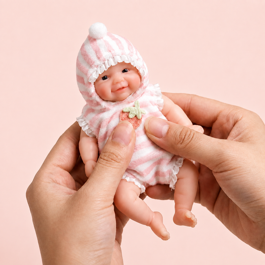 MiraBabe Sadie 6" Full Silicone Reborn Baby Doll