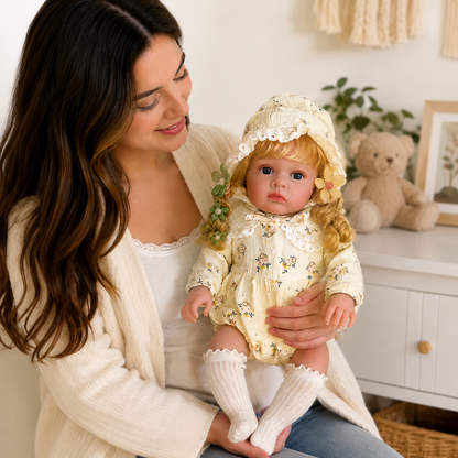 MiraBabe Lottie 20" Lifelike Reborn Baby Doll – Soft Viny Body