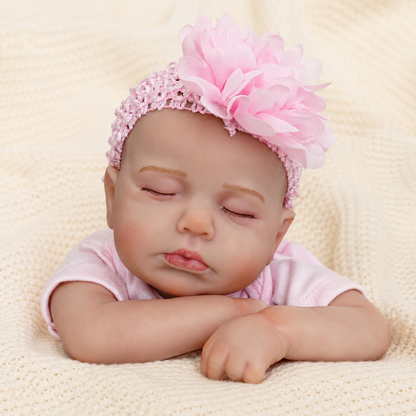 MiraBabe Sage 20" Sleeping Reborn Baby Doll – Soft Vinyl & Cloth Body