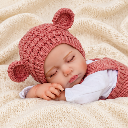 MiraBabe Ellis 20" Sleeping Reborn Baby Doll – Soft Vinyl & Cloth Body