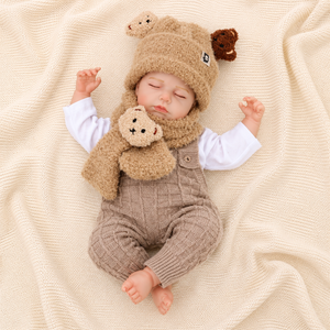 MiraBabe Remy 20" Sleeping Reborn Baby Doll – Soft Vinyl & Cloth Body