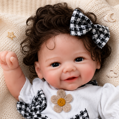 MiraBabe Arden 18" Smiling Full Silicone Reborn Baby Doll