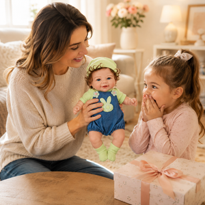 MiraBabe Finley 18" Smiling Full Silicone Reborn Baby Doll