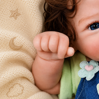 MiraBabe Morgan 18" Smiling Full Silicone Reborn Baby Doll