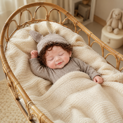 MiraBabe Reese 18" Smiling Full Silicone Reborn Baby Doll