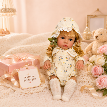 MiraBabe Lottie 20" Lifelike Reborn Baby Doll – Soft Viny Body