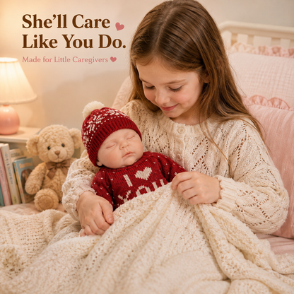 MiraBabe Hallie 12" Full Silicone Reborn Baby Doll
