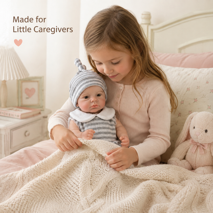 MiraBabe Bonnie 12" Full Silicone Reborn Baby Doll