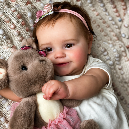 MiraBabe Bettie 20" Reborn Baby Doll – Soft Vinyl & Cloth Body