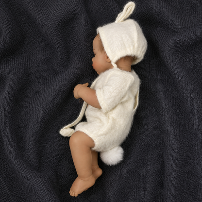MiraBabe Lila 20" Reborn Baby Doll – Soft Vinyl & Cloth Body