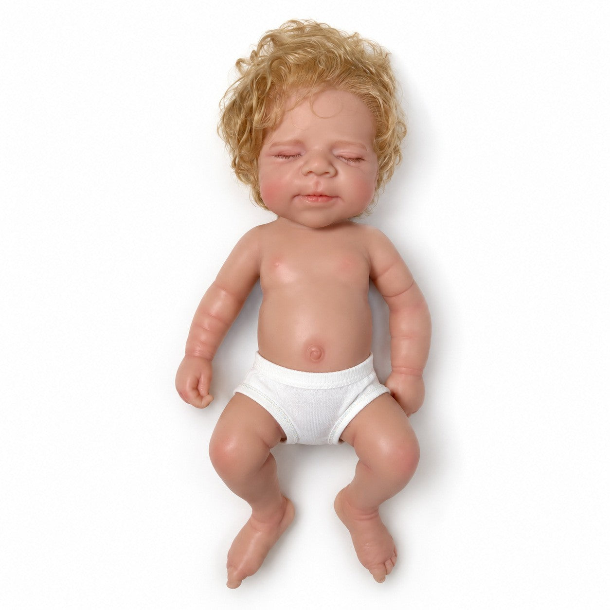 MiraBabe Ivy 18" Smiling Full Silicone Reborn Baby Doll
