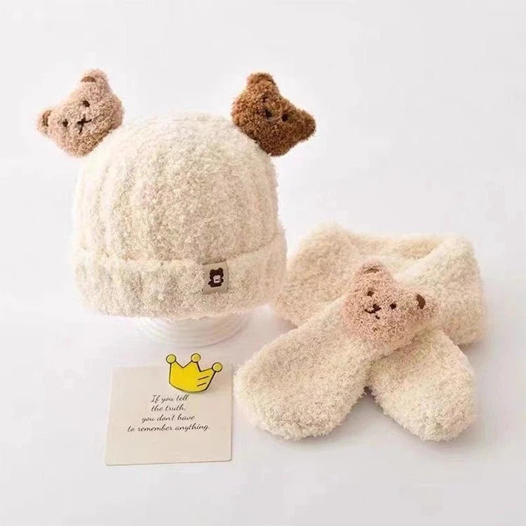 Plush Hat & Scarf