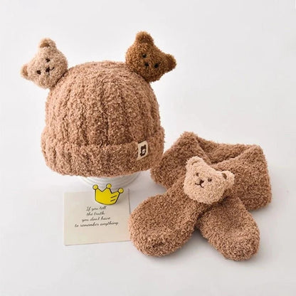 Plush Hat & Scarf