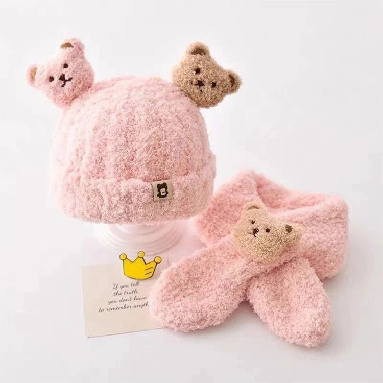 Plush Hat & Scarf