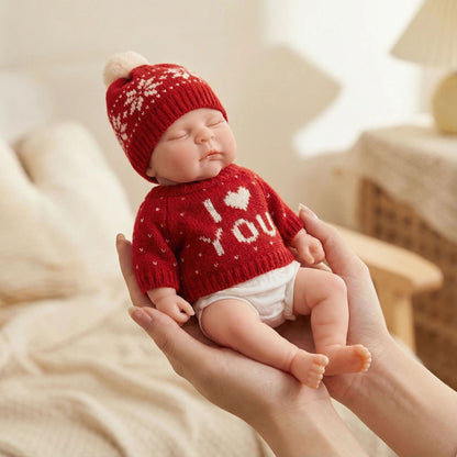 MiraBabe Hallie 12" Full Silicone Reborn Baby Doll