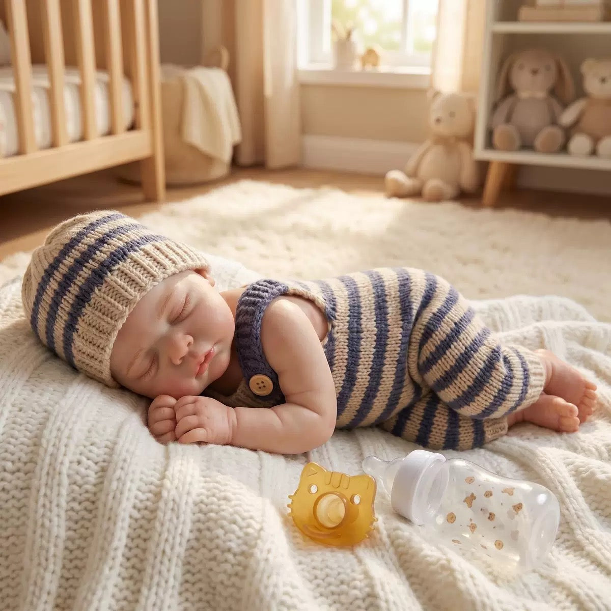 MiraBabe Winnie 18" Full Silicone Reborn Baby Doll