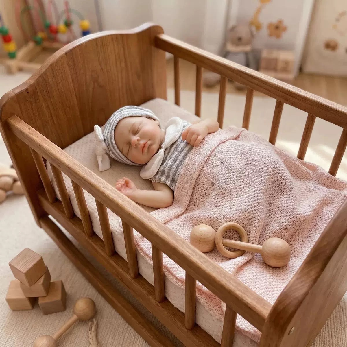 MiraBabe Josie 12" Full Silicone Reborn Baby Doll