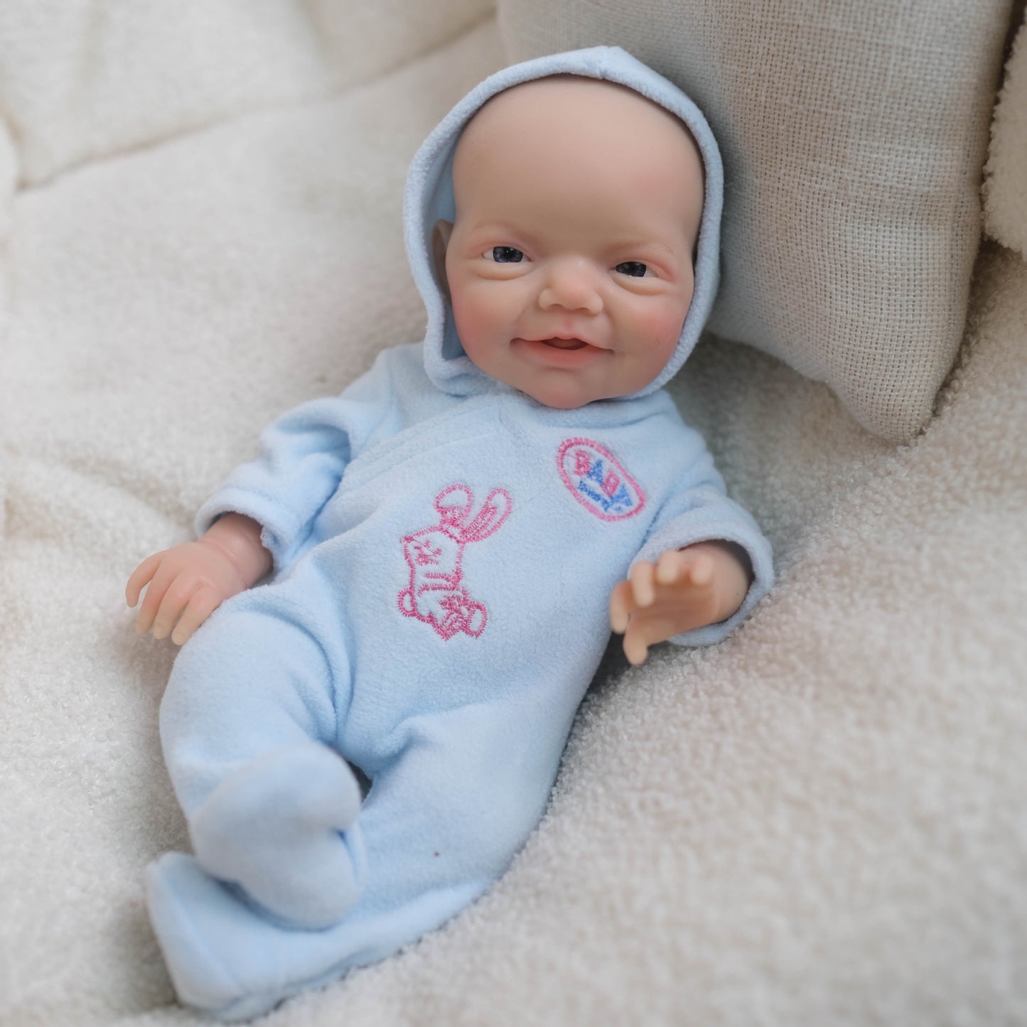 MiraBabe Elodie 8" Full Silicone Reborn Baby Doll