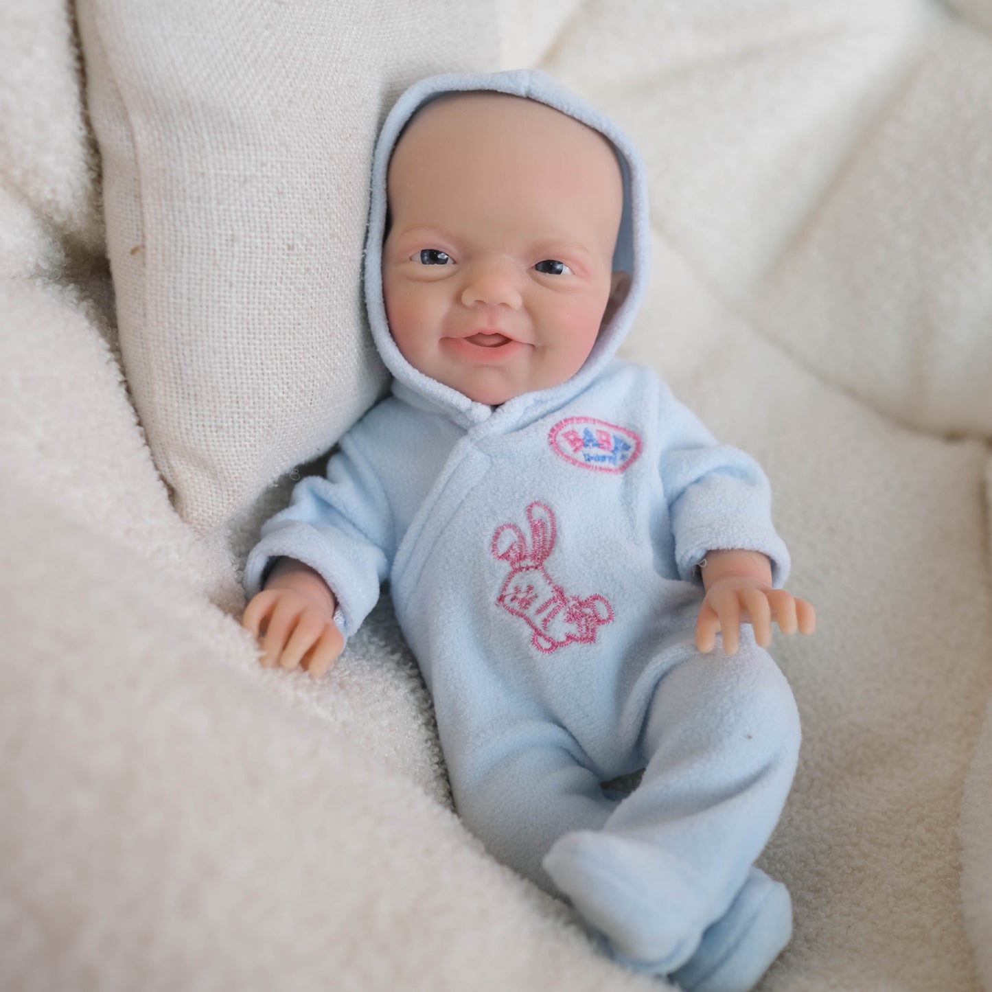 MiraBabe Elodie 8" Full Silicone Reborn Baby Doll