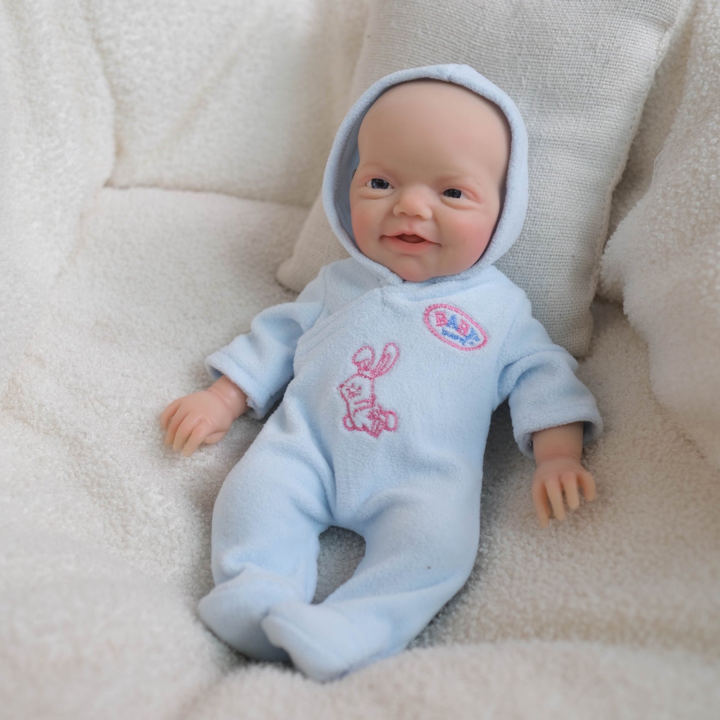 MiraBabe Elodie 8" Full Silicone Reborn Baby Doll