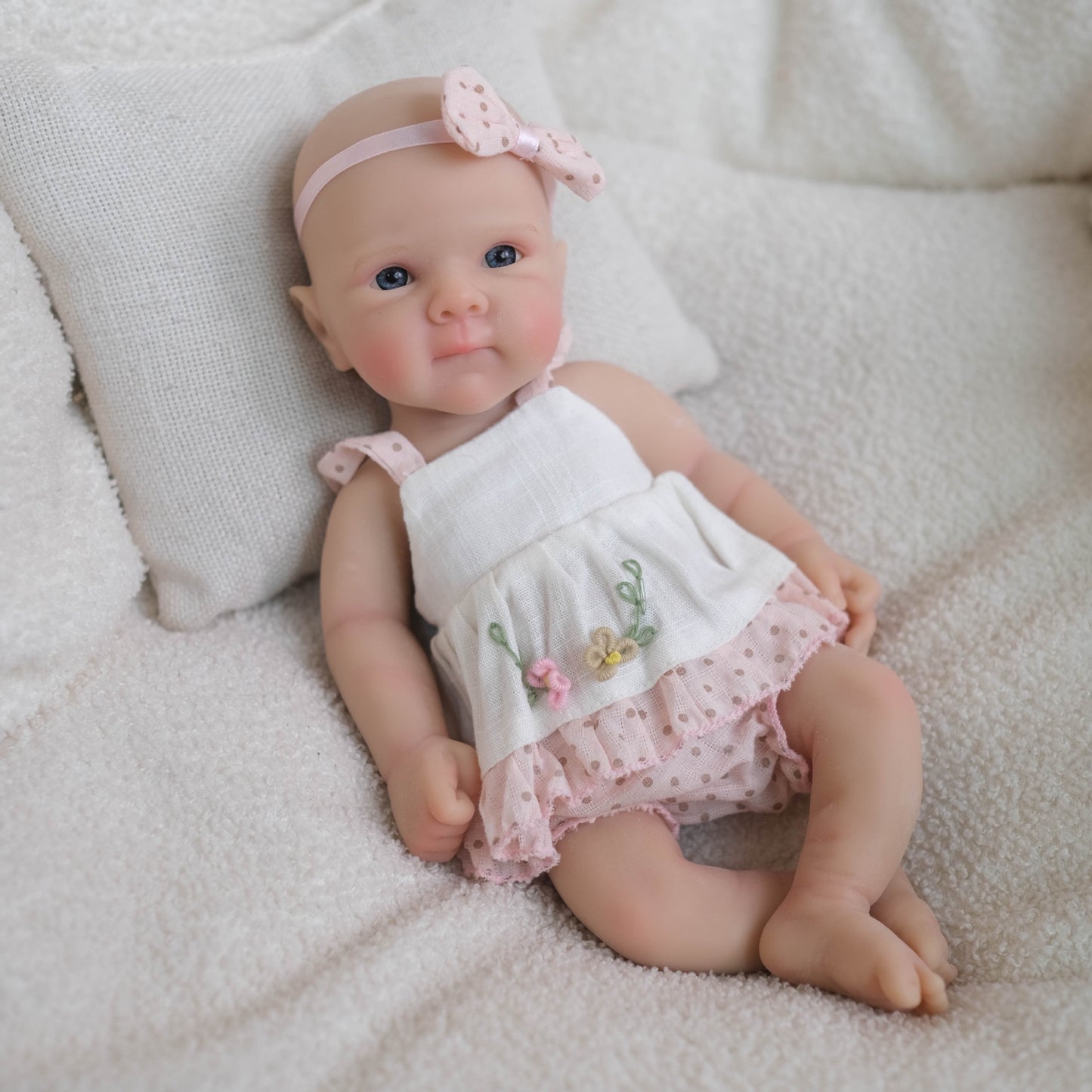 MiraBabe Kathy 12" Full Silicone Reborn Baby Doll