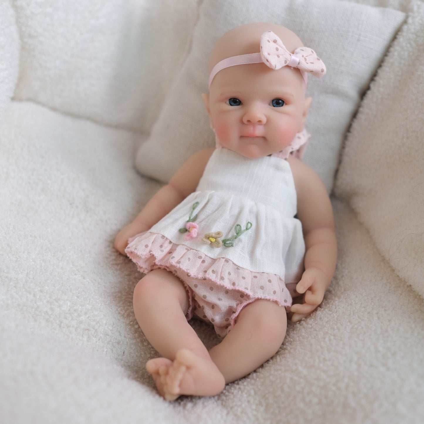 MiraBabe Kathy 12" Full Silicone Reborn Baby Doll