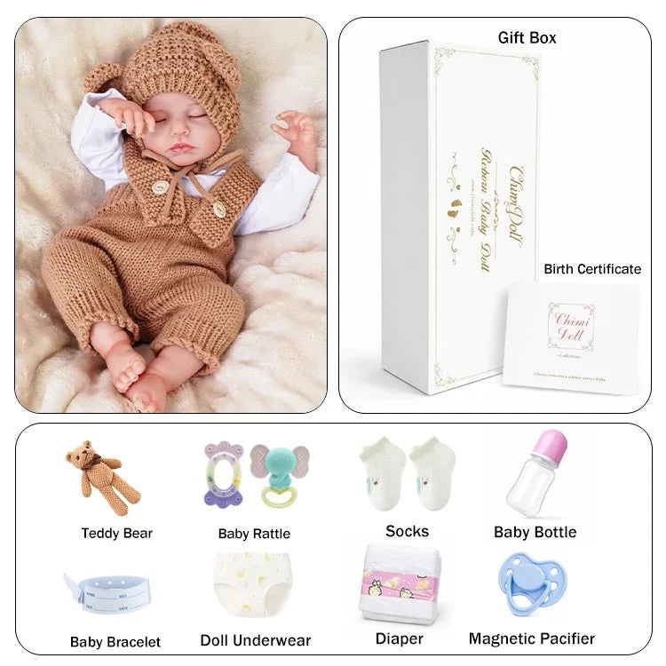 Arden 20" Lifelike Reborn Baby Doll