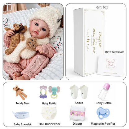 Ava 20" Lifelike Reborn Baby Doll
