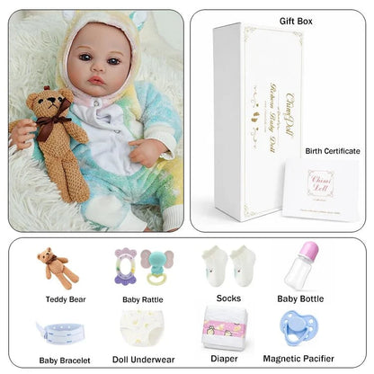 Drew 20" Lifelike Reborn Baby Doll