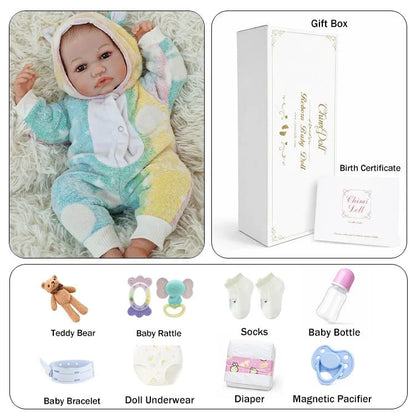 Ellis 20" Lifelike Reborn Baby Doll