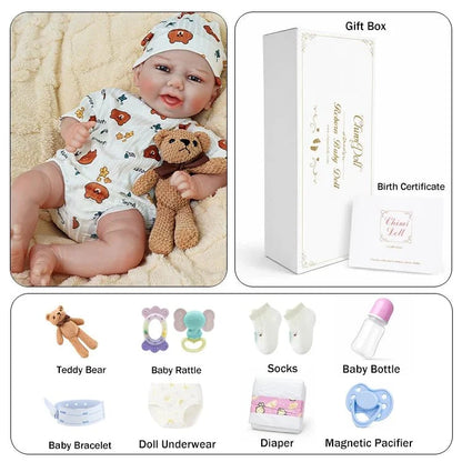 Ethan 18" Lifelike Reborn Baby Doll