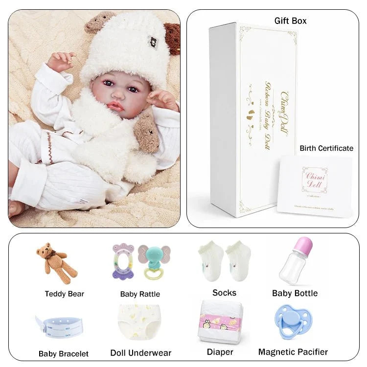 Isabella 20" Lifelike Reborn Baby Doll