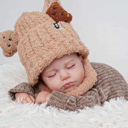 MiraBabe Mabel 20" Reborn Baby Doll – Soft Vinyl & Cloth Body