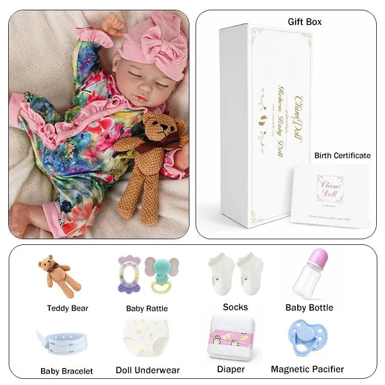 Lily 18" Lifelike Reborn Baby Doll