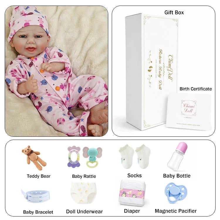 Lucas 18" Lifelike Reborn Baby Doll
