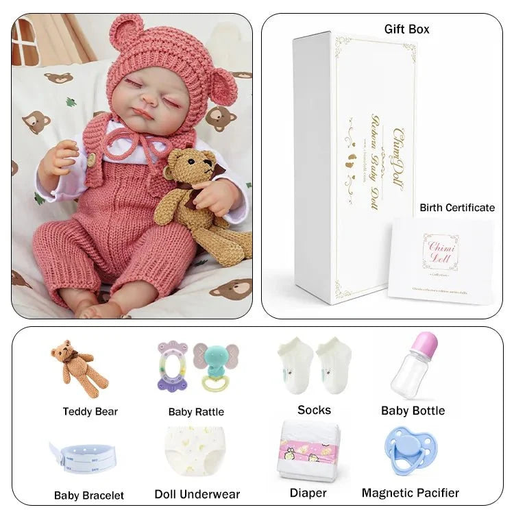 Poppy 20" Lifelike Reborn Baby Doll