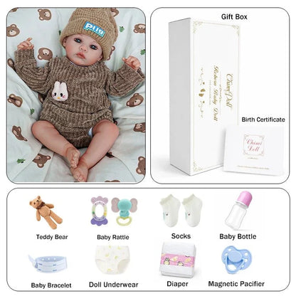 Riley 20" Lifelike Reborn Baby Doll